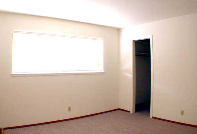 Image of bedroom with walk-in closet