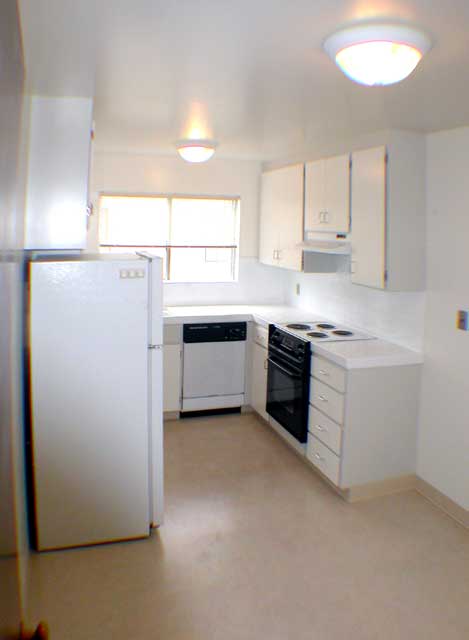 Kitchen and dining area