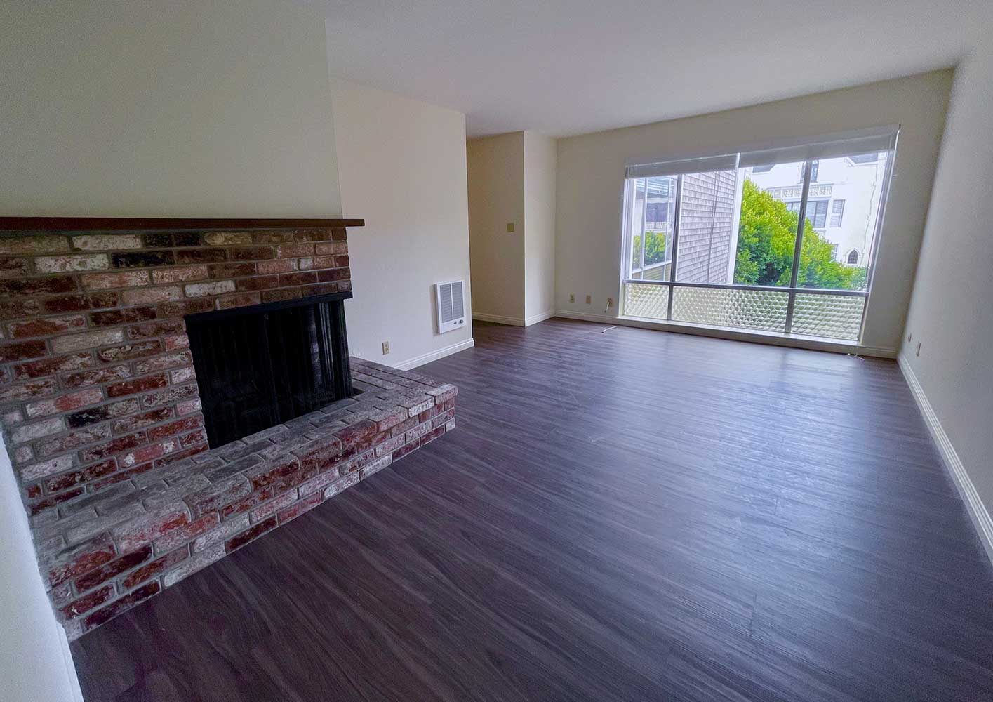 Living Room and fireplace