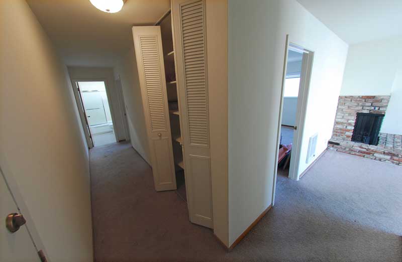 Entry and hallway closet