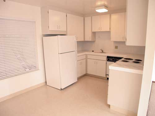 Kitchen with updated appliances